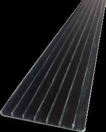 5. Ventilation af Cedral Board på stern Cedral Board på stern monteres også med et ventileret hulrum, er stern højden op til 500 mm kan