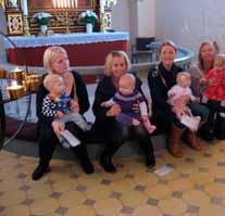 BABYSALMESANG For første gang i Hornstrup Kirke har vi
