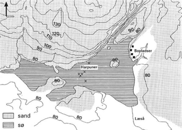EKKODALENS MOSER 9 2 Området 2.1 Historisk udvikling Området var beboet allerede for 12.000 år siden (Figur 2-1).