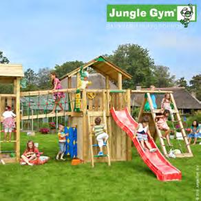 Jungle Gym Legepladsunivers 4 Har du plads i baghaven er her muligheden for at bygge den ultimative legeplads til dine børn og alle deres venner og veninder.
