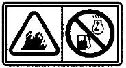 Undladelse kan resultere i personskader og skader på havefræseren. Udstødningsgas indeholder giftig kulilte, en farveløs lugtfri gas.