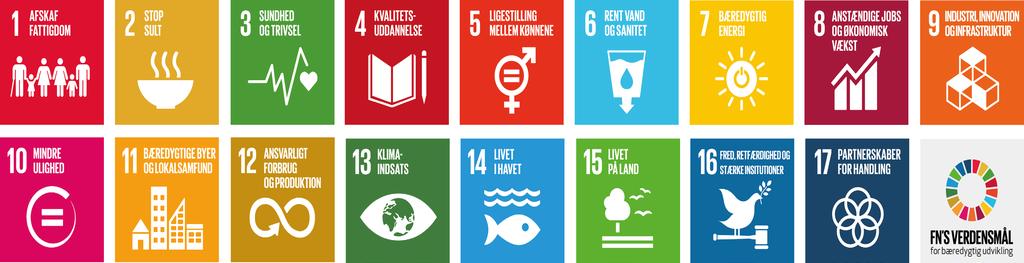 1 FN s verdensmål 2015-2030 I lyset af de mange globale udfordringer har FN i 2015 vedtaget en plan med 17 verdensmål, som søges opnået indenfor de kommende 15 år.