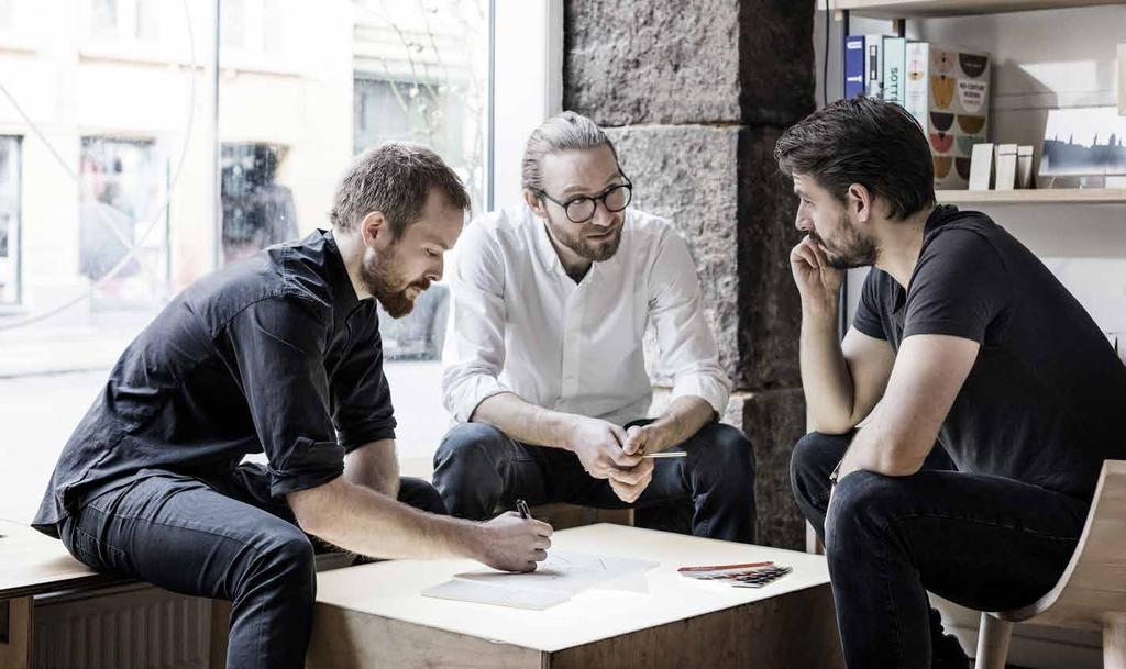 Anders Thams, Nicholas Oldroyd og Martin D. Christensen For blot to år siden startede designvirksomheden Moebe som en virksomhed med en lille portefølje af produkter.