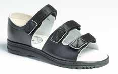 208133 - hvid 208193 - sort Réporto sandal Med god komfort og stødabsorbering der aflaster fødder, ben, knæ og ryg.