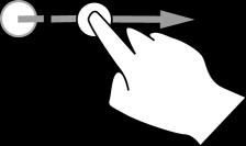 Vælg og flyt skyderen for lydstyrke for at ændre lydstyrken for talte instruktioner og advarsler.