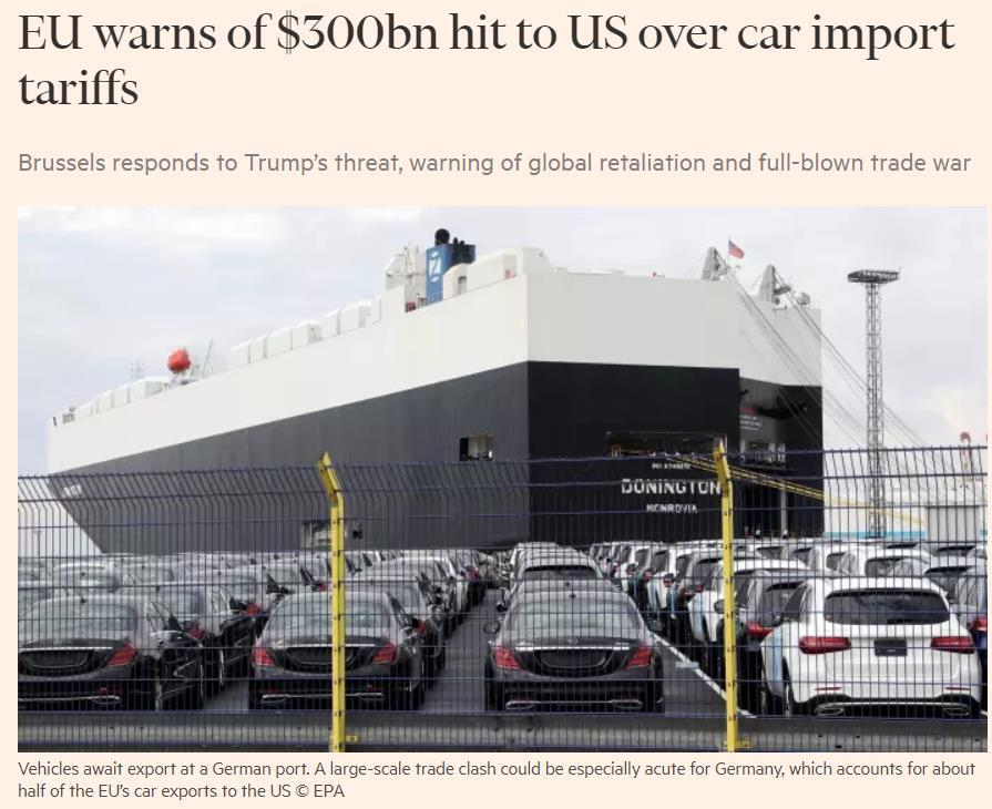 Tema: Handelskrigen USA indfører 25% told på 34 mia. import fra Kina 6.