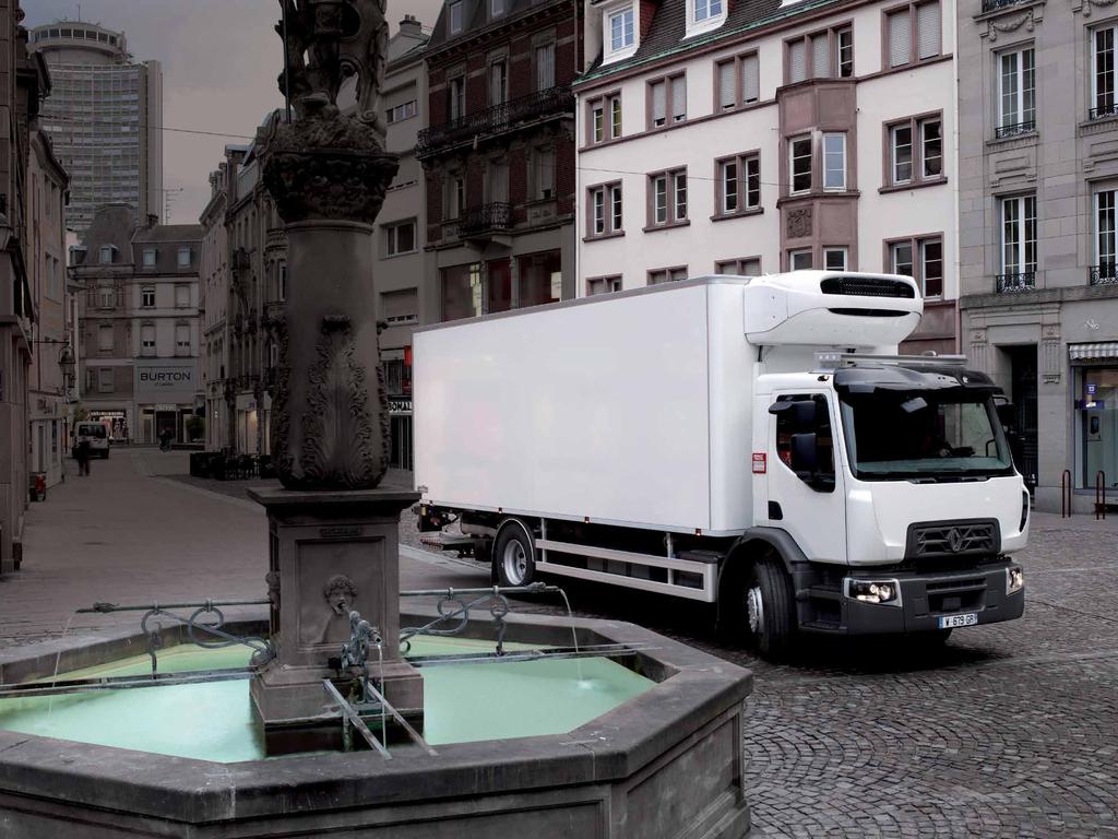 EN LASTBIL SKAL GENERERE OVERSKUD Når du vælger Renault Trucks, køber du meget mere end en lastvogn.