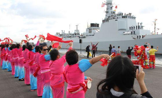 Kinesisk flådebesøg i København Mandag anløber tre kinesiske krigsskibe Københavns Havn. 22-09-2017 - kl. 08:00 Af Værnsfælles Forsvarskommando Fra den 25.- 29.
