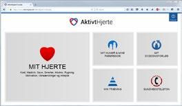 aktivthjerte.dk - digital værkstøjskasse som hjælp til hjertepatienter Gennem den brugerdrevne innovationsproces kom ideen til aktivthjerte.