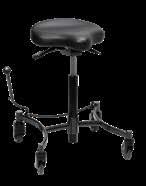 42705 :: Ergonomisk, kurvet sæde med rundet forkant og kap hindrer følelsen af at glide ud af sædet