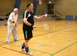 Jan Dam Kom og vær med Badminton er ikke nogen nem sport.