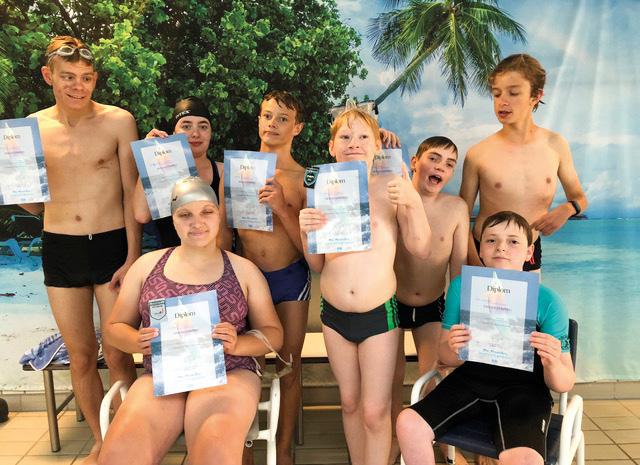 SÆSONENS SIDSTE DISTANCESVØMNING Distancesvømning er en individuel konkurrence, hvor deltagerne udfordrer sig selv i, hvor langt de kan svømme.
