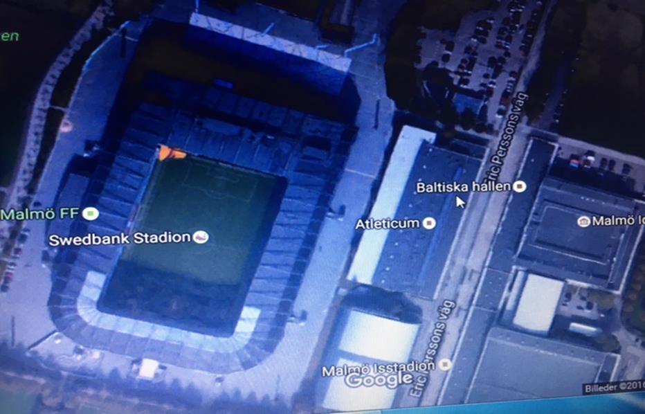 Malmø Swedbank Stadion Swebank Stadion MFF ikke nogen sammenhæng og samarbejde - området omkring