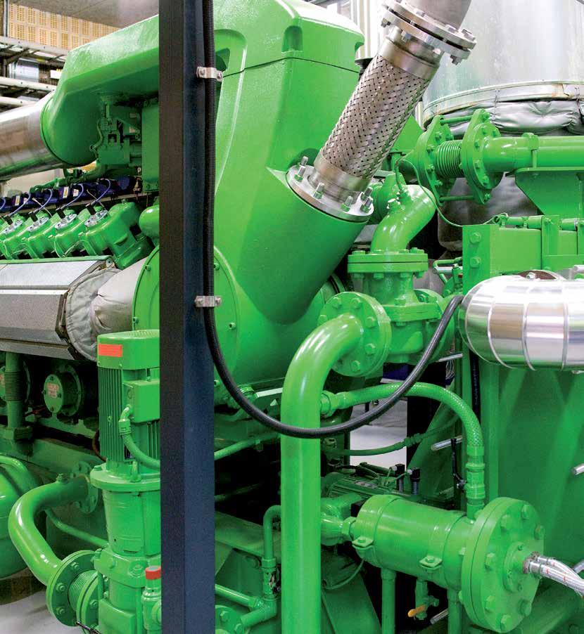VandCenter Syd Vores virksomhed 2013 God energi To store gasgeneratorer danner rammen om vores nye datterselskab VCS Energy ApS.