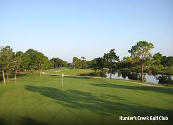 Golfbaner i Florida 9/19 HUNTER'S CREEK GOLF CLUB ORLANDO, FL Considered one of Lloyd Clifton's finest designs, Hunter's Creek is professionally managed by OB Sports (operators located in Scottsdale,