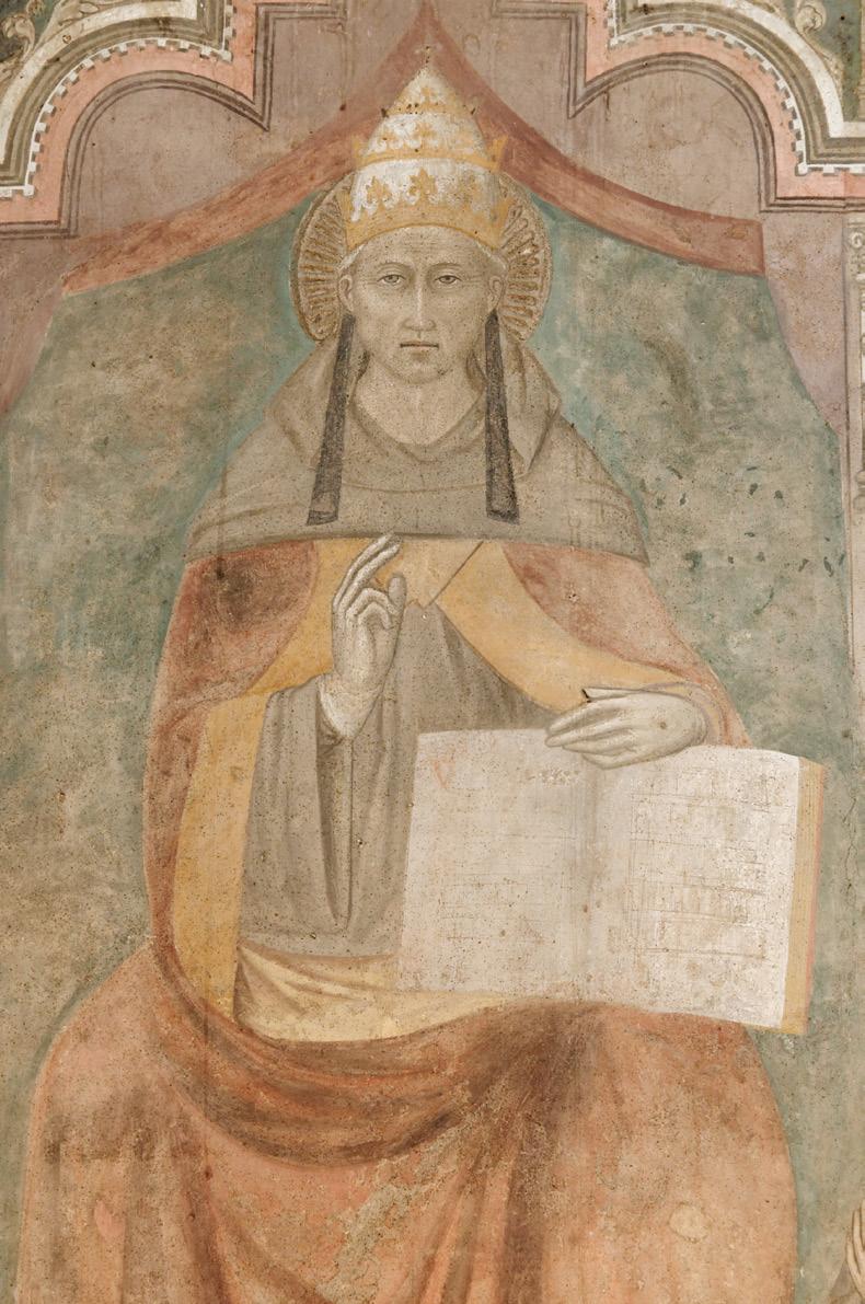 Helgenen Pietro del Morrone = PAVE CELESTINO V - af Karen Zieler Pietro del Morrone Pietro blev født i Italien i begyndelsen af 1200 og døde 1296.