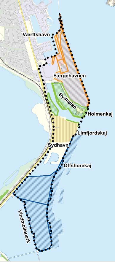 A Lokalplanens hovedidé Formålet med lokalplanen er at udvide Thyborøn Havn, der er en vigtig lokal arbejdsplads. Lemvig Kommune ønsker derfor at støtte op om en fortsat udvikling af havnen.