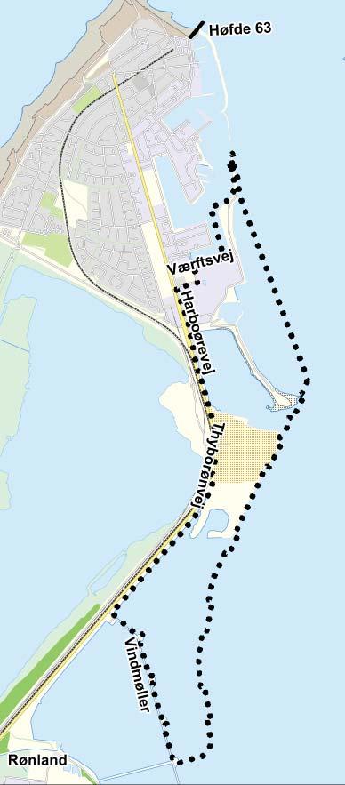 Lokalplanområdet Lokalplanområdet omhandler en mindre del af den eksisterende Thyborøn Havn, hele Sydhavnen samt søareal til landudvidelse.