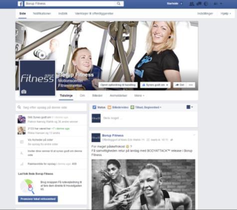 FACEBOOK Eneste sociale medie 669 personer følger os på Facebook (+9,5 % ift. 2016).