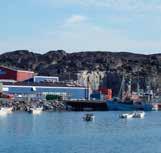 krabber-, 50 tons torsk/døgn Frysehuskapacitet: 1600 ton Antal medarbejdere: 100 lav- / højsæson Nuværende fabrik opført i 1969 til produktion