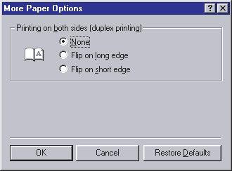det papir, du lægger i printeren. 2. Du kan angive, hvor mange sider der skal udskrives på et ark. Siderne skaleres, så de passer til det antal, du vælger. 3.