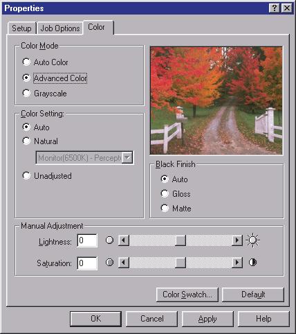 RGB eller CMYK Hvis du udskriver fotografier fra et grafikprogram, som f.eks. Adobe Photoshop, kan du muligvis anvende Soft-Proofing til at simulere det udskrevne billede på din skærm.