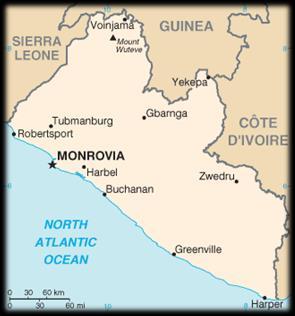 Liberia Elfenbenskysten Burkina Faso Monrovia Ingen