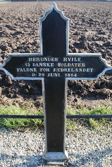 Hans Hansen faldt i slaget om Als den 29. juni 1864, hvor ikke mindre end 216 danske soldater mistede livet.