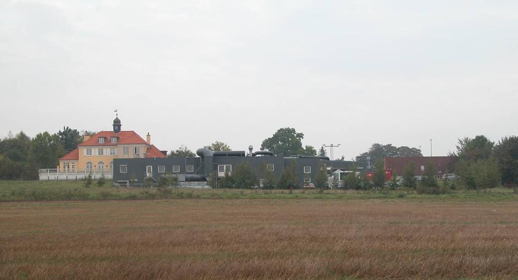 I forgrunden ses ejendommen ejet af Rodenstock Danmark A/S, beliggende umiddelbart nord for lokalplanområdet Planens baggrund og mål Formålet med