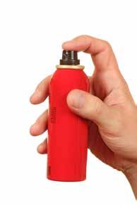 02 SORTERING VILLA/RÆKKEHUS 1,5 MIO. SPRAYDÅSER OM ÅRET Måske ved du det ikke, men spraydeodoranter, flødeskum på dåse og hårlak er farligt affald.