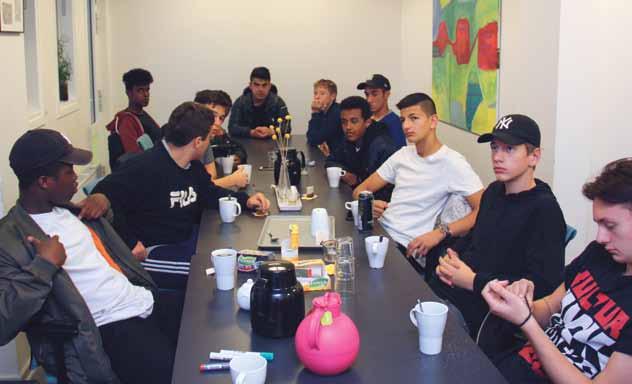Fritidstjansen Fritidstjansens målgruppe er unge mellem 15 og 17 år, som bor i Randers Nordby.