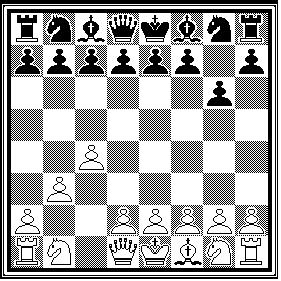 Imre Sztankowsky Fairy Chess Review 1954 Scientific American 1973 Stillingen efter hvids 5. træk Hvordan gik partiet? Dette er et såkaldt bevisparti.