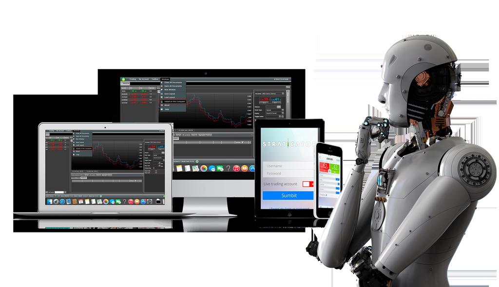 Straticator Online web baseret multi asset trading platform med værktøjer, produkter og tjenester