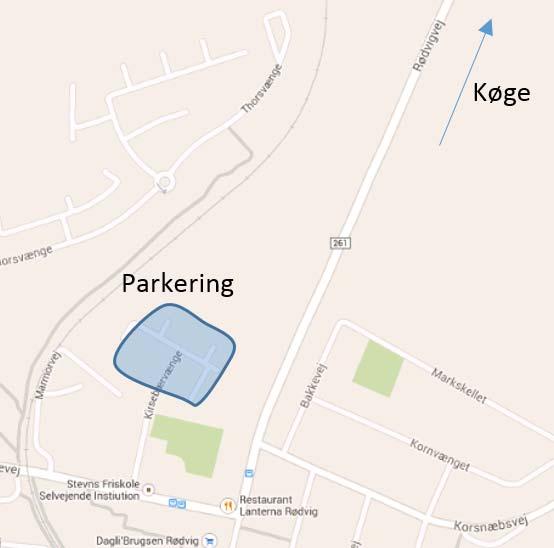 Parkering På stævnedagen er oprettet et parkeringsområde på Kirsebærvænge. Dette er et lokalt initiativ og koster 50 kr. pr. bil (vigtig: kun kontant betaling).