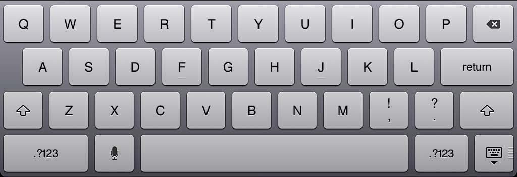 Sluk for et trådløst tastatur: Hold afbryderknappen på tastaturet nede, indtil det grønne lys slukkes. ipad afbryder forbindelsen til tastaturet, når det er slukket eller uden for rækkevidde.