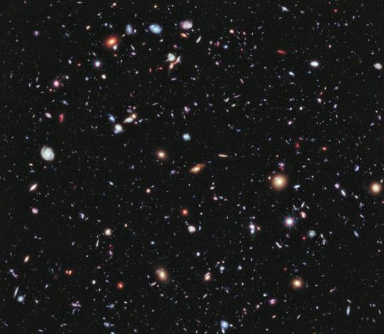 Liv andre steder I Mange galakser i rummet.