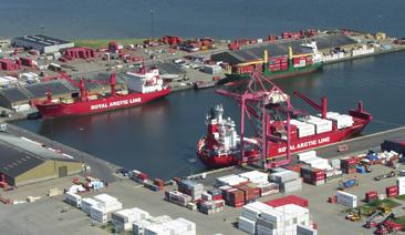 Mellem Aalborg Havn og det selvstyrende rederi, Royal Arctic Line, er der imidlertid en bindende kontrakt, som sikrer både Royal Arctic Line og Aalborg Havn fast betjening frem til ultimo 2022.