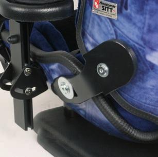 Et Anatomic formstøbt sæde passer perfekt på alle vores kørestolsstel, men kan også monteres på kørestolsstel fra andre firmaer, både manulle og elektriske.