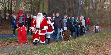 Søndag 2. december kl. 9.00 14.00 JULEMÆRKEMARCH OG JULESTUE Sted: Korsvejens Skole, Tårnbyvej 1 Gå en tur sammen med julemanden i en god sags tjeneste.