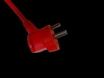 7. Tilslutning til strøm Tilslut lejets hoved kabel til stikkontakt på lysnettet. Leje er forsynet med transformer 230V DC. Når laderen ikke er i brug, vikles ledning op.