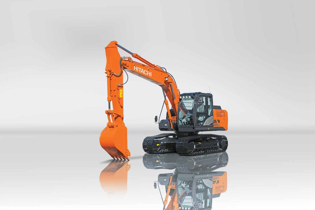 Designet af den nye Hitachi ZAXIS 160 medium gravemaskine er inspireret af ét eneste mål: at føre dine visioner ud i livet.