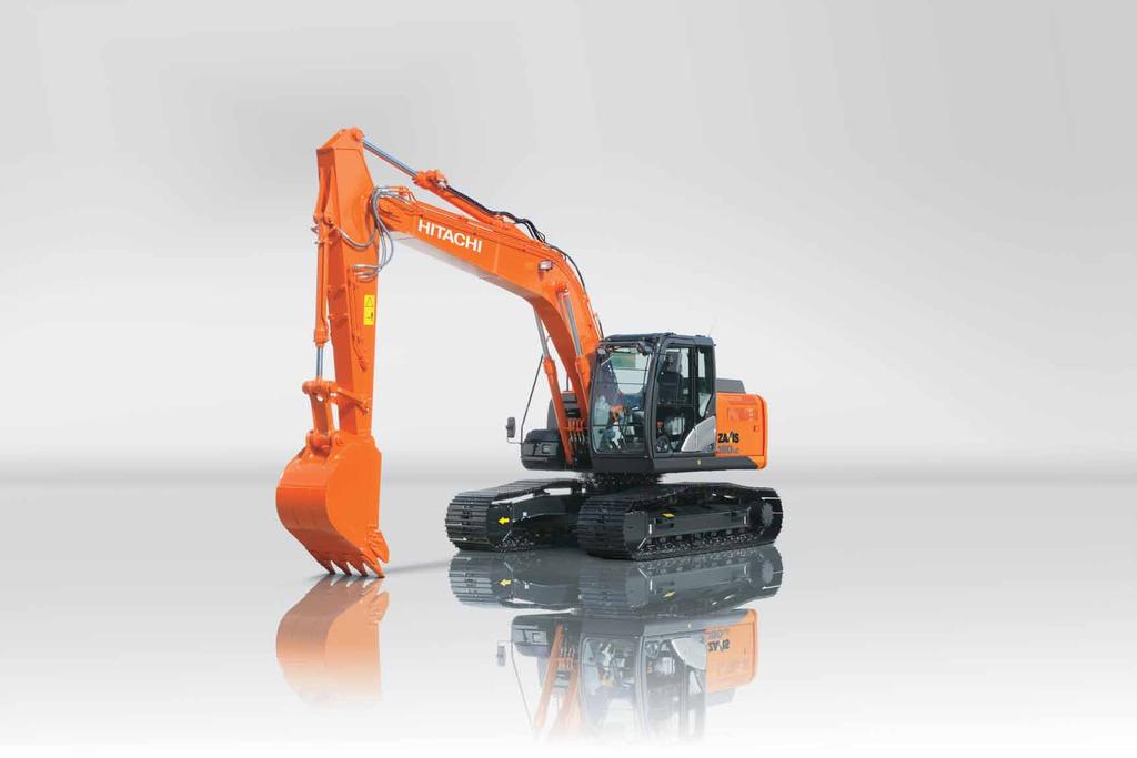 Designet af den nye Hitachi ZAXIS 180 medium gravemaskine er inspireret af ét eneste mål: at føre dine visioner ud i livet.