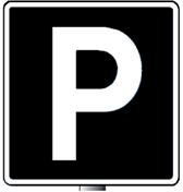 Figur 4.38 Skiltning af privat drevet parkeringsanlæg.