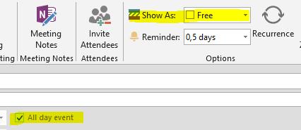 Bilag O Praktik og vigtige arbejdsgange Mødekalender Du skal anvende kalenderen i Outlook.