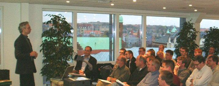 Lean Construction-DK netværk i Jylland eningen og dens aktiviteter. Mødet blev afsluttet med en diskussion om netværkets videre liv.