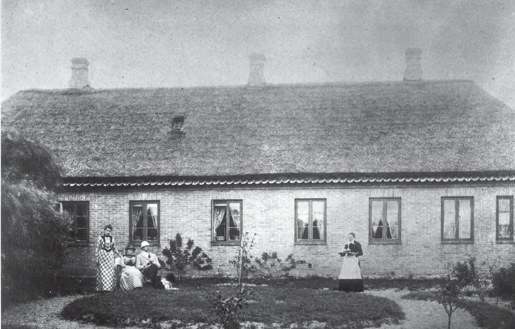 Lægeboligen i Tømmerby 1890.»Stenhøj«.