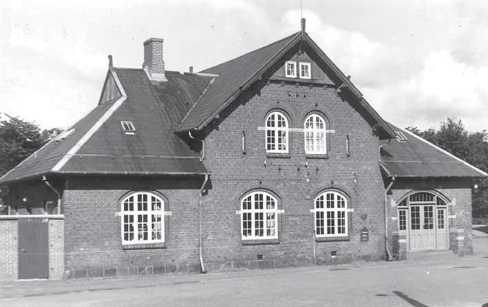 Frøstrup station og posthus. Foto: Ulf Holtrup.