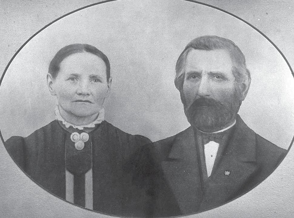 Andreas Ravn og hustru Maren, Øsløs. I 1866 blev Christian Ehrenfried Lund kaldet til præst i Øsløs-Vesløs-Arup.