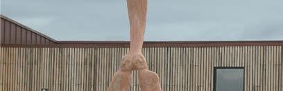 Skulpturerne er udført af Marit Benthe Norheim, som er internationalt kendt med norske rødder.