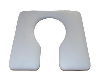M2 Tilbehør Sæde m/nøglehulsudskæring til M2/Nielsen Line, smalt hul Sædet er udstyret med en smal nøglehulsudskæring frem for det bredere udskæring som standard.